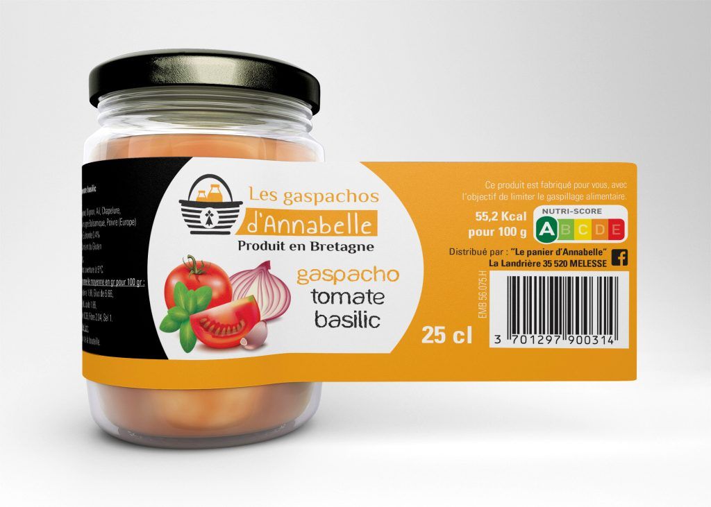 Packaging - Étiquette Panier d'Annabelle - Melesse