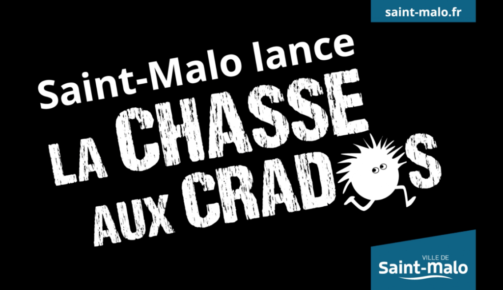 Animation La Chasse aux crados (Motion Design) - Ville de Saint-Malo (voir + dans le menu “Nos projets”)