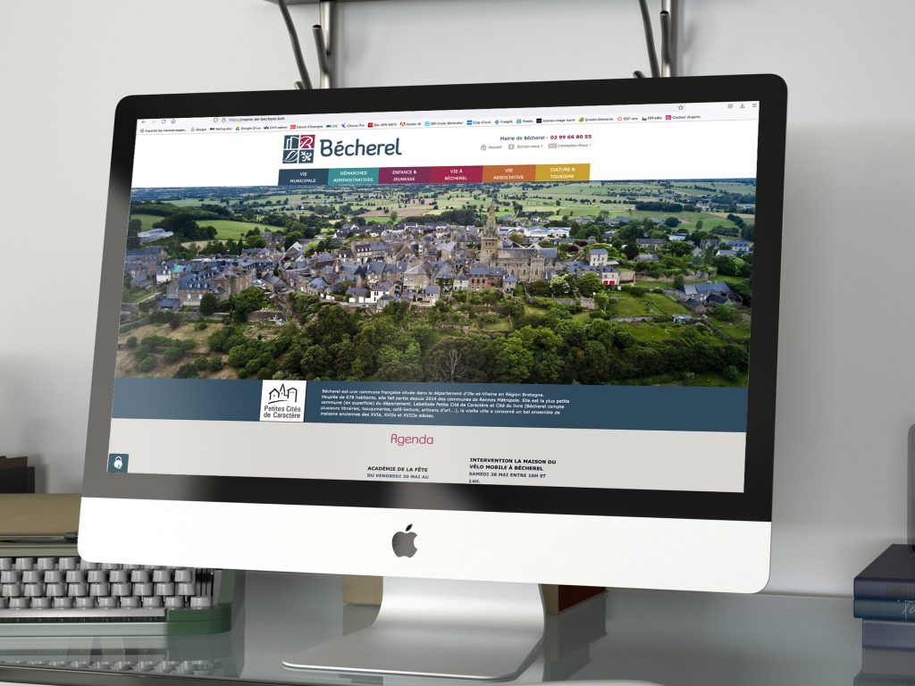 Site web - Ville de Bécherel : https://mairie-de-becherel.bzh/