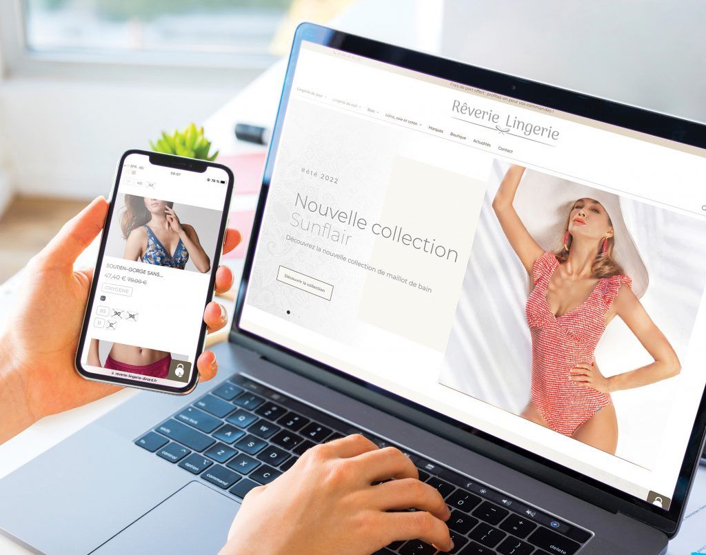 Site e-commerce - Rêverie Lingerie - Dinard : https://reverie-lingerie-dinard.fr/